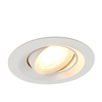 Aluminijska ugradbena lampa bijela, Tycho