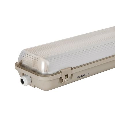 LED cijevna rasvjeta 60 cm - Dura - Za 2 cijevne žarulje - IP65