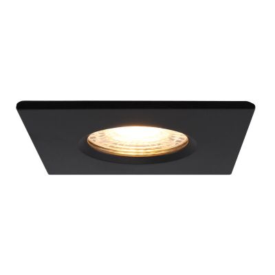 Moderna ugradbena lampa za kupaonicu crna, Jule, IP65