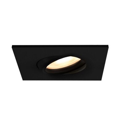 Moderna ugradbena lampa za kupaonicu crna, Jill, IP65