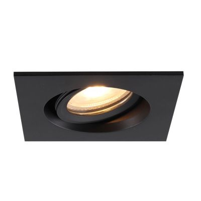 Aluminijska ugradbena lampa za kupaonicu crna, Jorin, IP65