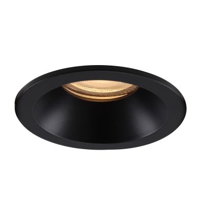Aluminijska ugradbena lampa za kupaonicu crna, Julien, IP65