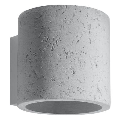 Betonska dvosmjerna zidna lampa siva, Amely