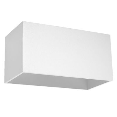 Aluminijska dvosmjerna zidna lampa bijela, Andro