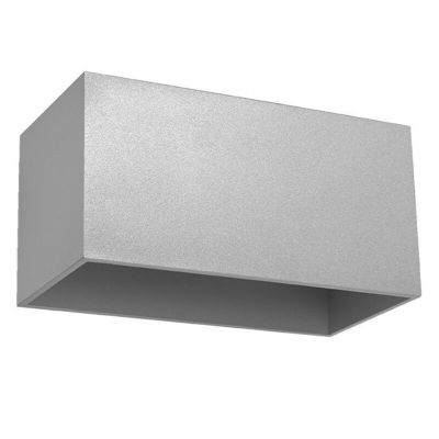 Aluminijska dvosmjerna zidna lampa siva, Andro