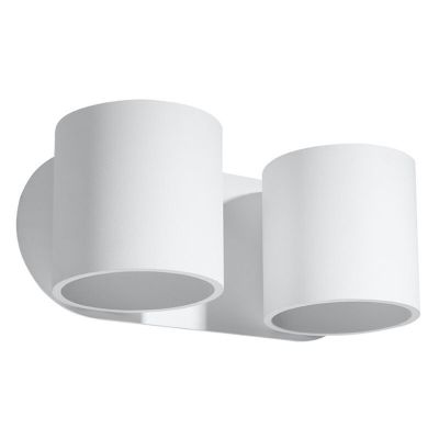 Aluminijska dvosmjerna zidna lampa bijela, Amely