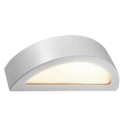 Staklena dvosmjerna zidna lampa siva, Fadila