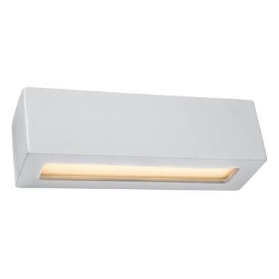 Staklena dvosmjerna zidna lampa siva, Emmaly