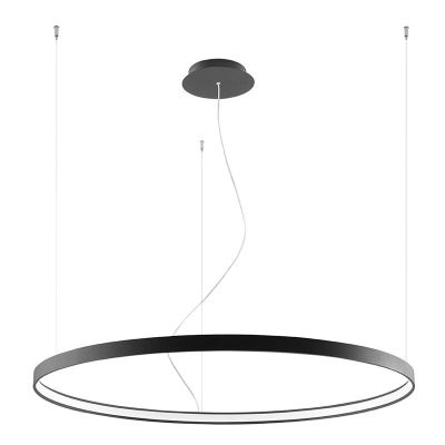 Aluminijska visilica crna, Ringo, 70 W, LED 3000 K