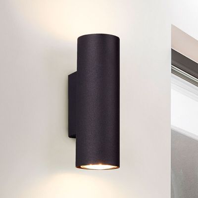 Crna dvosmjerna zidna lampa moderna, Kaso