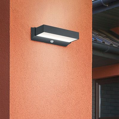 Antracit vanjska rasvjeta moderna, Sejet, 11 W, LED 3000 K, IP54