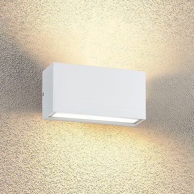 Bijela vanjska rasvjeta moderna, Seby, 10 W, LED 3000 K, IP65