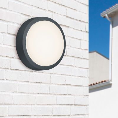 Antracit vanjska rasvjeta moderna, Eva, 8,5 W, LED 3000 K, IP54