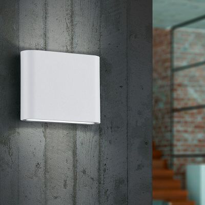 Bijela vanjska rasvjeta moderna, Bridlington, 2,5 W, LED 3000 K, IP54