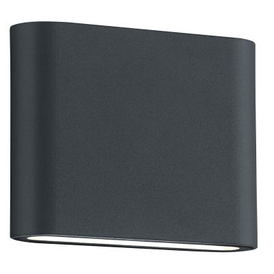 Antracit vanjska rasvjeta moderna, Bridlington, 2,5 W, LED 3000 K, IP54