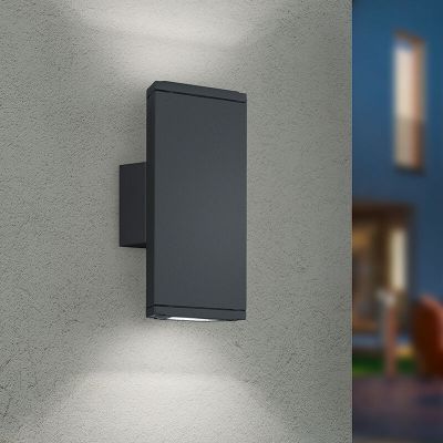 Antracit vanjska rasvjeta aluminijska, Teresa, 3 W, LED 3000 K, IP54