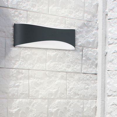 Crna vanjska rasvjeta moderna, Bernadina, 9 W, LED 3000 K, IP65