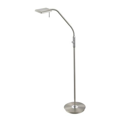 Nikalna podna lampa moderna, Robin, 12 W, LED 3000 K, s dodirnim prigušivačem