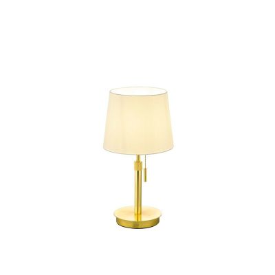 Mjeda stolna lampa moderna, Niva, s prekidačem na povlačenje