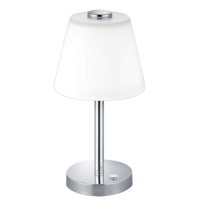 Krom stolna lampa moderna, Liv, 4 W, LED 3000 K, s prekidačem