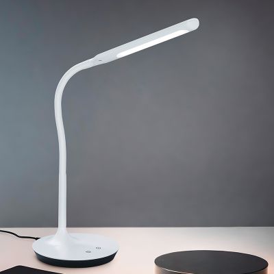 Bijela lampica moderna, Yanis, 5 W, LED podesiv od tople do hladne bijele, s prekidačem