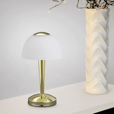 Mjeda stolna lampa klasična, Daphne, 4 W, LED 3000 K, s prekidačem