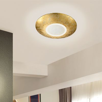 Zlata plafonjera klasična, Wilke, 12 W, LED 3000 K