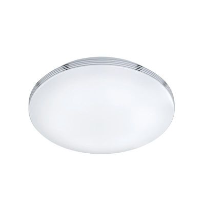 Krom stropna svjetiljka za kupaonicu plastična, Brunella, 18 W, LED 3000 K, IP44