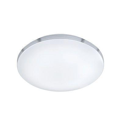 Krom stropna svjetiljka za kupaonicu plastična, Brunella, 24 W, LED 3000 K, IP44