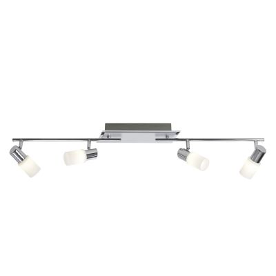 Sivi stropni reflektor stakleni, Morely, 4,3 W, LED 3000 K