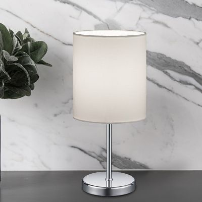 Krom stolna lampa moderna, Zoe, s prekidačem