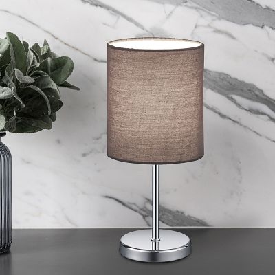 Krom stolna lampa moderna, Zoe, s prekidačem