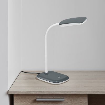 Siva lampica moderna, Charlot, 3,5 W, LED 3000 K, s prekidačem