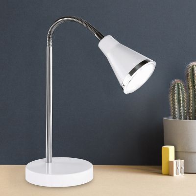 Bijela lampica plastična, Taimi, 3,8 W, LED 3000 K, s prekidačem