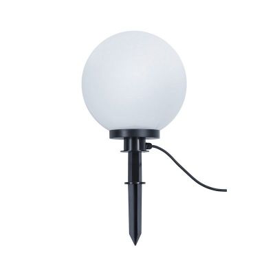 Crna lampa s šiljkom staklena, Ytske, IP44