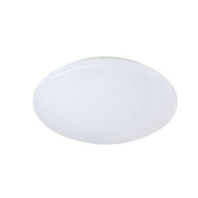 Bijela plafonjera plastična, Vanysia, 12 W, LED 3000 K, IP44