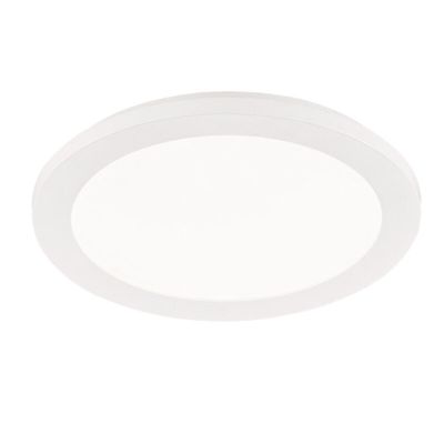 Bijela plafonjera moderna, Gistrup, 15 W, LED 3000 K, IP44, s 3-stupanjskim prigušivanjem