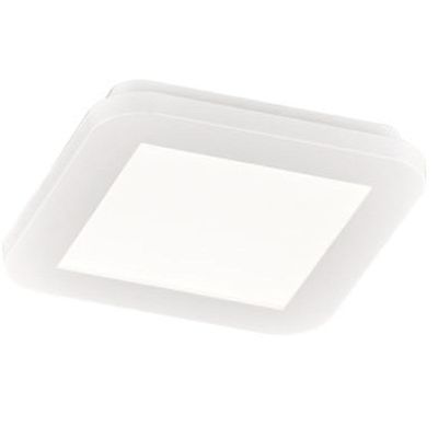 Bijela plafonjera moderna, Gistrup, 10 W, LED 3000 K, IP44