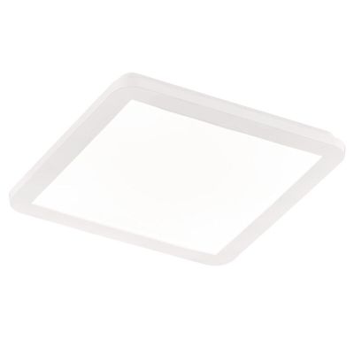 Bijela plafonjera moderna, Gistrup, 18 W, LED 3000 K, IP44, s 3-stupanjskim prigušivanjem
