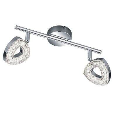Krom zidna lampa moderna, Vayannah, 4,5 W, LED 3000 K