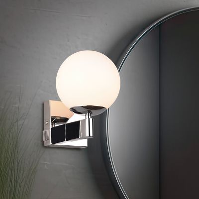 Krom zidna lampa za kupaonicu moderna, Eray, IP44