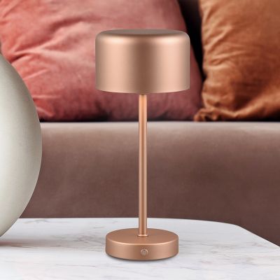 Brončana stolna lampa moderna, Dustin, 1,5 W, LED 3000 K, s dodirnim prigušivačem