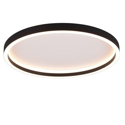 Crna plafonjera dizajnerska, Gilbert, 20 W, LED 3000 K