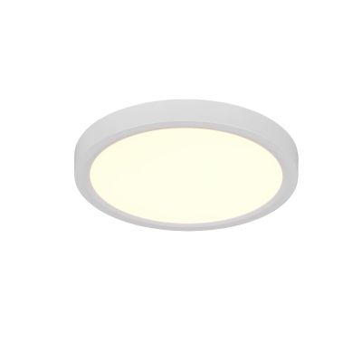 Bijela plafonjera moderna, Zayd, 18 W, LED white switch, s 3-stupanjskim prigušivanjem