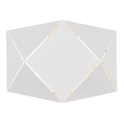 Bijela zidna lampa moderna, Soloro, 6 W, LED 3000 K