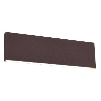 Hrđavo Crvena dvosmjerna zidna lampa moderna, Coscon, 6 W, LED 3000 K