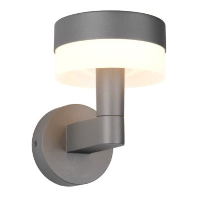 Antracit vanjska rasvjeta moderna, Irfaan, 8 W, LED 3000 K, IP54