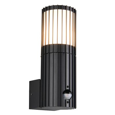 Antracit vanjska stropna lampa sa senzorom pokreta moderna, Oumnia, IP54