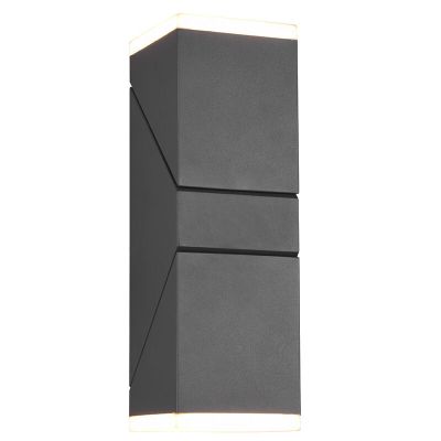Antracit vanjska rasvjeta moderna, Liron, 7 W, LED 3000 K, IP54