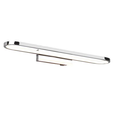 Krom zidna lampa za kupaonicu moderna, Martin, 22 W, LED 3000 K, IP44